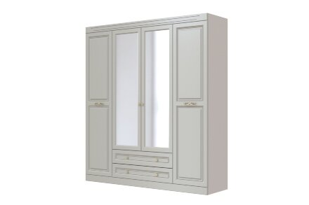 Шкаф 4-х дверный Олимп, фисташковый 