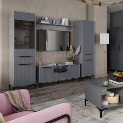 Пенал со стеклом Кимберли, Графит